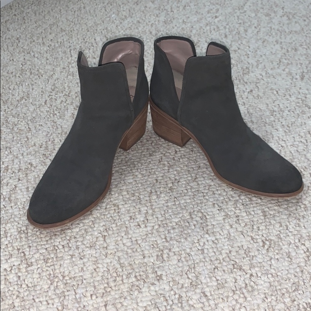 Grey booties